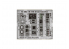 Eduard photodecoupe avion 73382 Interieur avant de B-17G 1/72