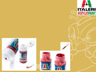 peinture maquette Italeri 4671 Or brillant
