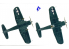 Trumpeter maquette avion 02222 U.S. VOUGHT F4U-4 "CORSAIR" 1/32