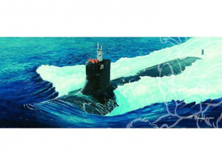 TRUMPETER maquette bateau 05904 BATEAU USS SSN-21 SEA WOLF 1/144
