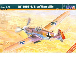 MASTER CRAFT maquette avion 030407 MESSERSCHMITT BF-109 F-4 TROPICAL "MARSEILLE" 1/72
