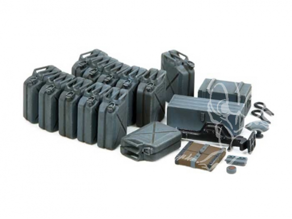 tamiya maquette militaire 35315 Jerricans Allemand 1/35