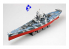Trumpeter maquette bateau 05307 USS BB-60 "ALABAMA" 1/350