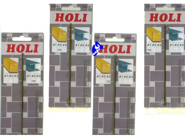 Holi 742 lames fines métal pour scie archer manuelle