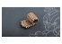 TRUMPETER set de chenilles 02049 SET DE CHENILLES maillons par maillons pour CHAR ALLEMAND E-100 1/35