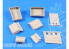 CMK kit amelioration 5068 HEINKEL He 111P SET RESERVOIRS DE CARBURANT D’AILES 1/32