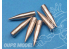 Aber 35P06 Set de munitions pour 12,8cm K.40 Pz. Sfl. Sturer Emil 1/35