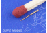 Aber 700L04 Set de 12 futs de canons 100mm pour Navires Français 1/700