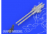Eduard kit d&amp;39amelioration avion brassin 648135 MG 81Z Gun 1/48