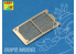 Aber 35G26 Grilles for german tank Standardpanzer E-75 or E-50 1/35
