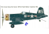 Trumpeter maquette avion 02222 U.S. VOUGHT F4U-4 "CORSAIR" 1/32