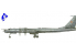 Trumpeter maquette avion 03905 TU-142MR " BEAR-J" 1/144