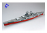 Trumpeter maquette bateau 05311 CUIRASSE FRANCAIS "RICHELIEU" 1943 1/350