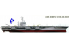 Trumpeter maquette bateau 05739 USS CVN-68 "NIMITZ" 1/700