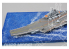 Trumpeter maquette bateau 06703 PORTE-AVIONS MARINE POPULAIRE CHINOISE "SHI LANG" 2012 1/700