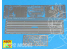 Aber 25010 Fenders pour Panther Ausf. G & Jagdpanther Academy & Tamiya 1/25