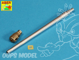 Aber 35L126 Canon Russe 122mm D-25T L/43 pour IS-3 kit Tamiya & Trumpeter 1/35