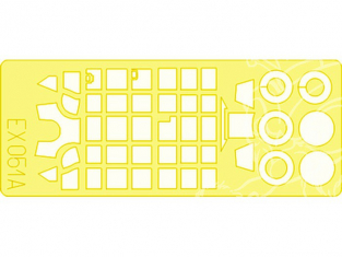Eduard Express Mask EX051 Bf 110G pour kit Revell - Monogram 1/48
