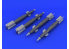 Eduard kit d'amelioration avion brassin 648155 Missiles GBU-12 1/48
