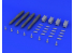 Eduard kit d'amelioration avion brassin 648155 Missiles GBU-12 1/48