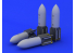 Eduard kit d'amelioration avion brassin 648161 Bombes Allemandes SC-250 1/48
