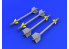 Eduard kit d'amelioration brassin 672036 AIM-9B Sidewinder 1/72