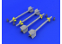 Eduard kit d'amelioration brassin 672036 AIM-9B Sidewinder 1/72