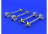 Eduard kit d'amelioration brassin 672037 AIM-9M/L Sidewinder 1/72