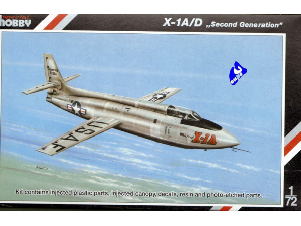 Special Hobby maquette avion 72160 X-1A/D 1/72