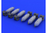Eduard kit d'amelioration brassin 672038 Bombes US 250lb 1/72