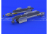 Eduard kit d'amelioration brassin SIN64813 Kit complet Missiles modernes Russes 1/48