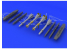 Eduard kit d'amelioration brassin SIN64813 Kit complet Missiles modernes Russes 1/48