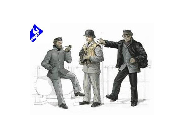 CMK Maquettes Bateau F72159 SERVANTS DE CANON AA 1/72
