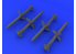 Eduard kit d'amelioration avion brassin 648165 AGM-45 Shrike 1/48