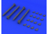 Eduard kit d'amelioration avion brassin 648165 AGM-45 Shrike 1/48