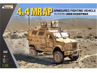 Kinetic maquette avion K61011 4x4 MRAP AFV 1/35