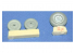 CMK kit d'amelioration Q48015 SET DE ROUES Pour MESSERSCHMITT Me 262 A/B 1/48