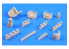 Cmk kit d'amelioration 4290 SET MOTEUR Pour MITSUBISHI A6MS-5A 1/48