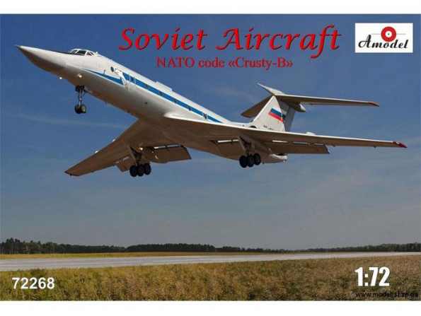 Aodel maquette avion 72268 TUPOLEV Tu-134 UBL 1/72