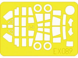 Eduard Express Mask EX089 Junkers Ju 87D/G Stuka Hasegawa 1/48