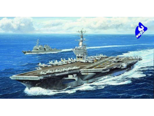 Trumpeter maquette bateau 05739 USS CVN-68 "NIMITZ" 1/700