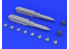 Eduard kit d'amelioration avion brassin 648167 AGM-78 Standard ARM 1/48