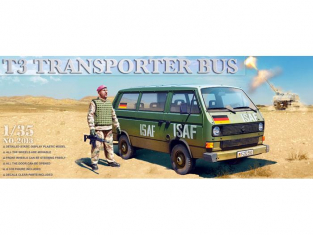Takom maquette militaire 2013 VOLKSWAGEN T3 BUNDESWEHR TRANSPORTER 1/35