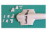 CMK kit resine 4213 HAWKER SEA HAWK train d'atterissage pour kit Trumpeter 1/48