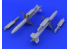 Eduard kit d'amelioration avion brassin 648180 AGM-88B HARM 1/48