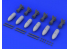 Eduard kit d'amelioration avion brassin 648188 Bombes M117 Début de production 1/48