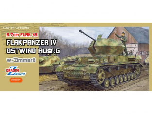 Dragon maquette militaire 6746 FlaK 43 Flakpanzer IV Ostwind avec Zimmerit 1/35