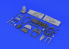 Eduard kit d'amelioration avion brassin 648199 Cockpit Spitfire Mk.VIII Eduard 1/48