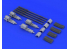 Eduard kit d'amélioration avion 624002 Guns Typhoon Airfix 1/24