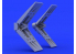 Eduard kit d'amelioration brassin 672065 Aerofreins F-16 Tamiya 1/72